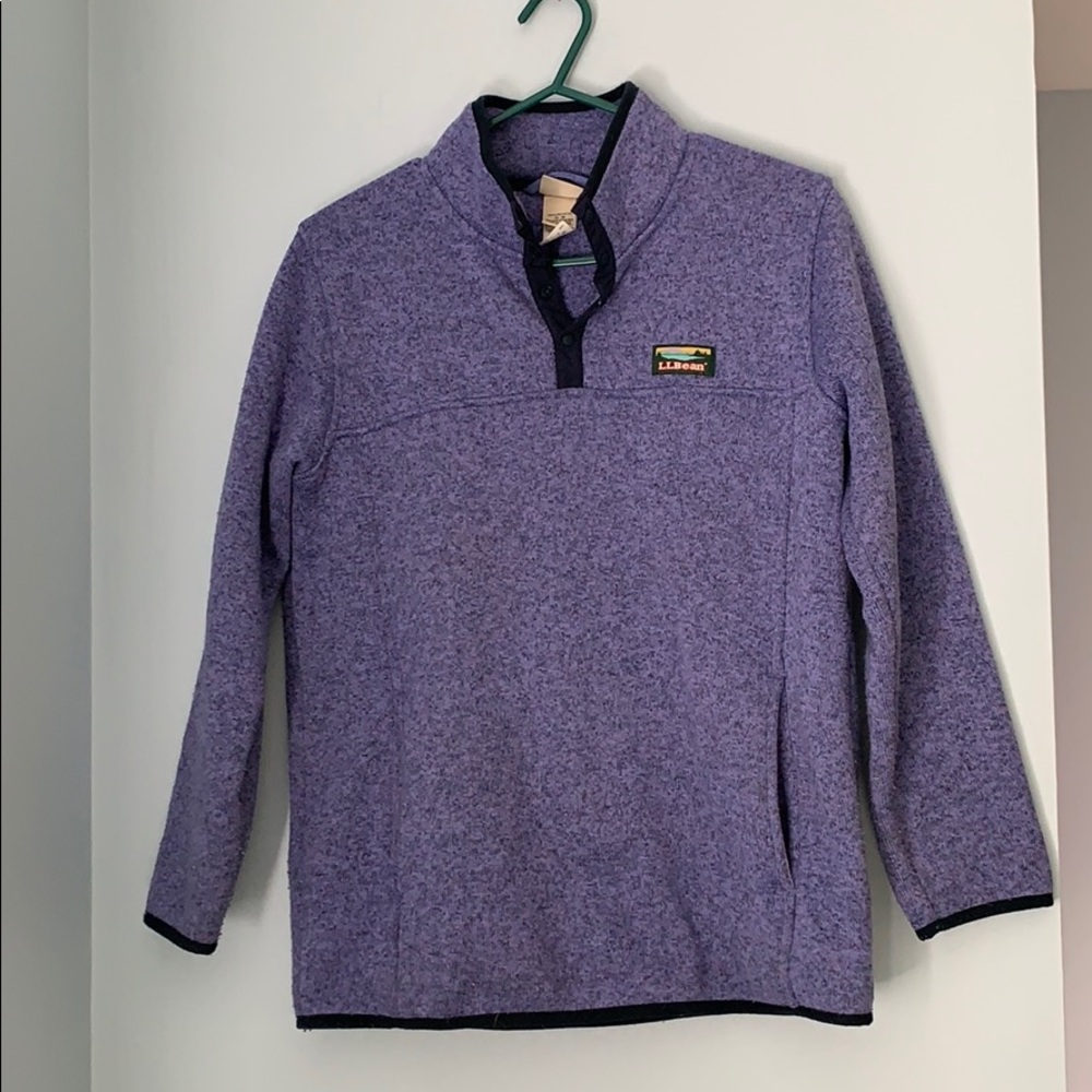 LL Bean sweater fleece